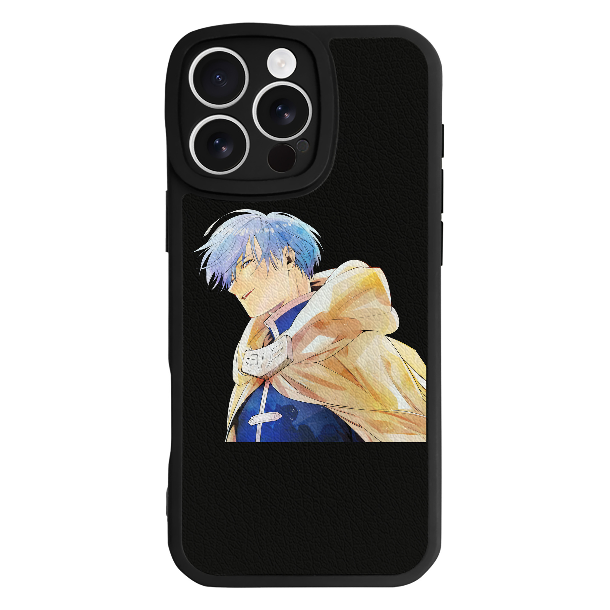 （画像用） 葬送のフリーレン Frieren 【iPhone 16シリーズ対応】シリコンスマホケース（レザー調） 材質：シリコン
